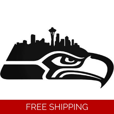 NFL Football Seattle Seahawks die cut vinyl decal NFL Football Seattle Seahawks die cut vinyl decal